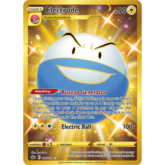 Electrode (Secret) [222/198] SWSH: Chilling Reign