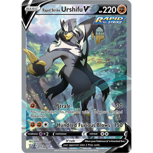 Rapid Strike Urshifu V (Alternate Full Art) [153/163] SWSH: Battle Styles