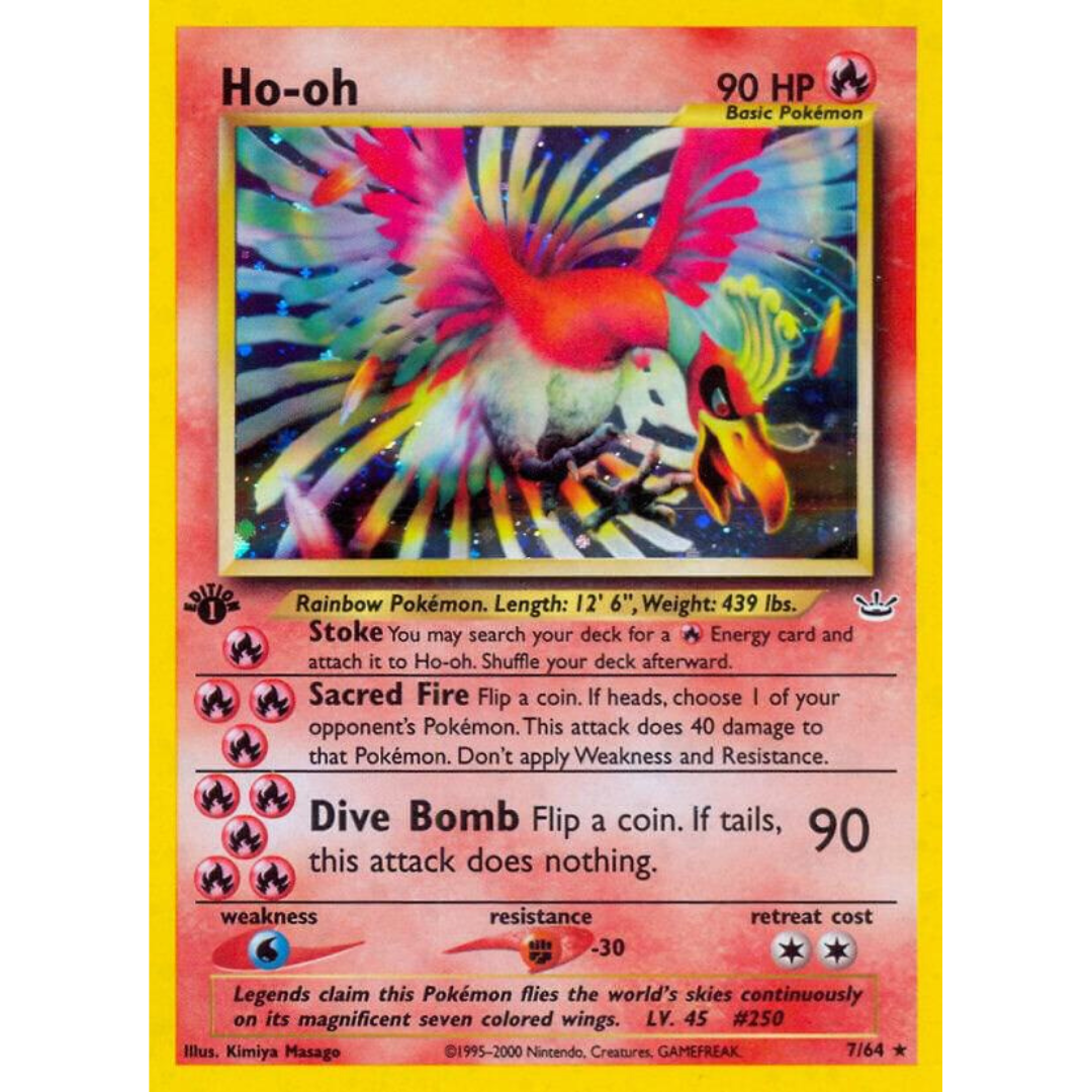 Ho-oh (7 Unlimited) [07/64] Neo Revelation