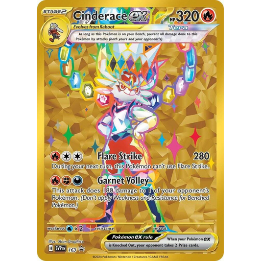 Cinderace ex [163] SV: Scarlet & Violet Promo Cards