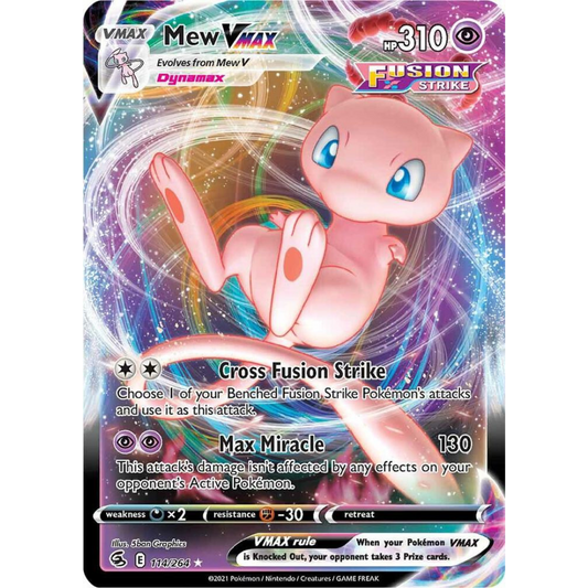 Mew VMAX [114/264] SWSH: Fusion Strike