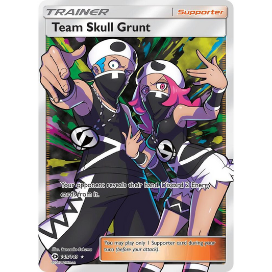 Team Skull Grunt (Full Art) [149/149] SM Base Set