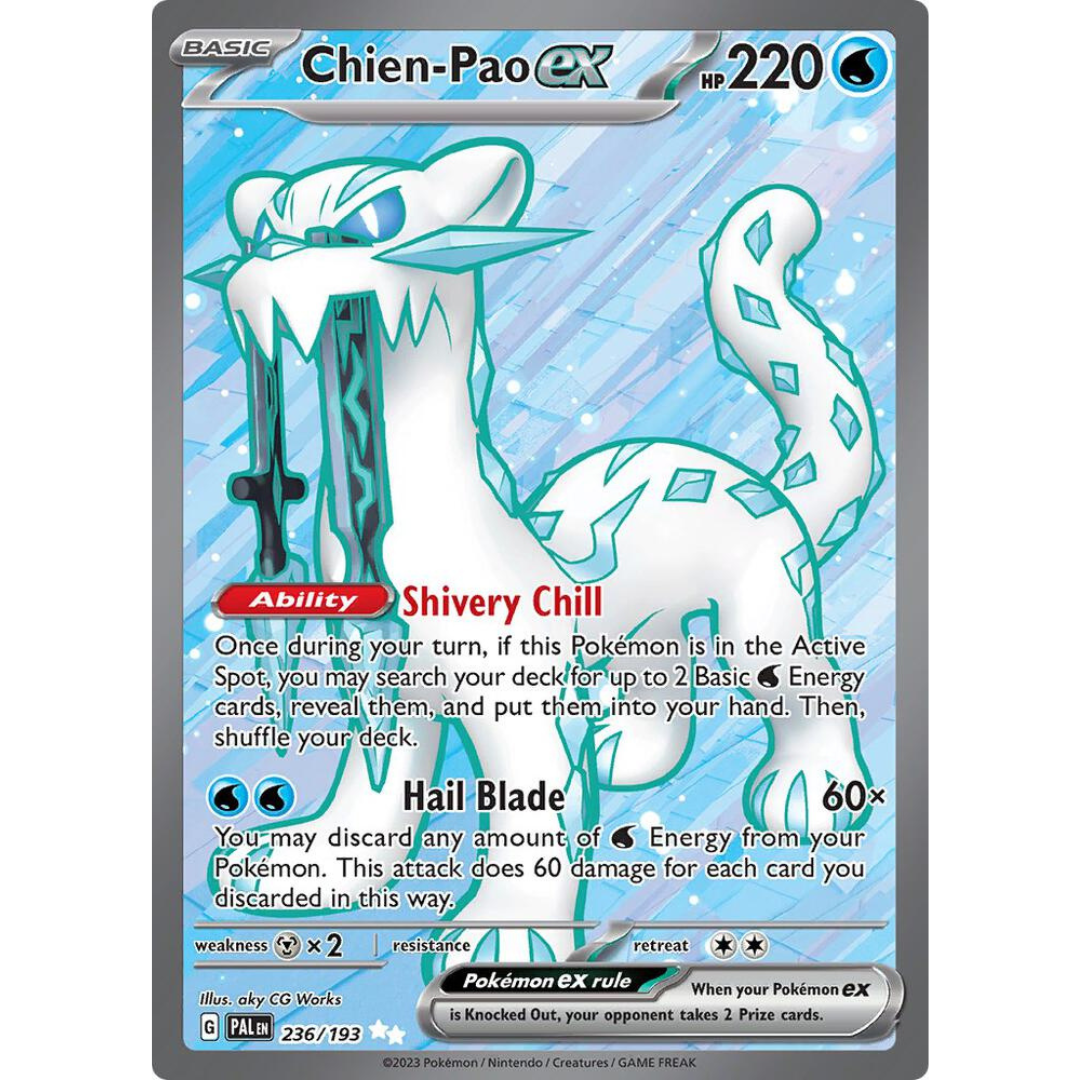 Chien-pao ex [236/193] SV: Paldea Evolved