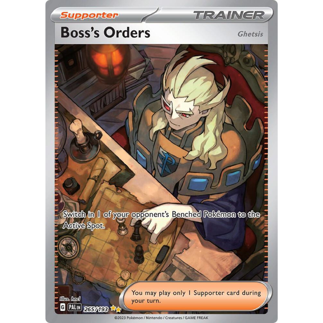 Boss's Orders [265/193] SV: Paldea Evolved