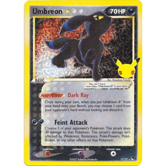 Umbreon Star [017/017] Celebrations: Classic Collection