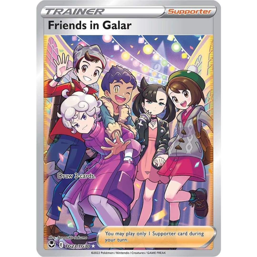 Friends in Galar [TG23/TG30] SWSH: Silver Tempest