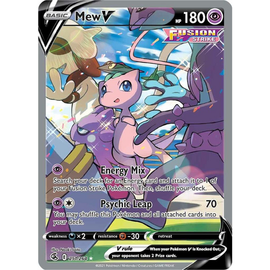 Mew V [251/264] SWSH: Fusion Strike