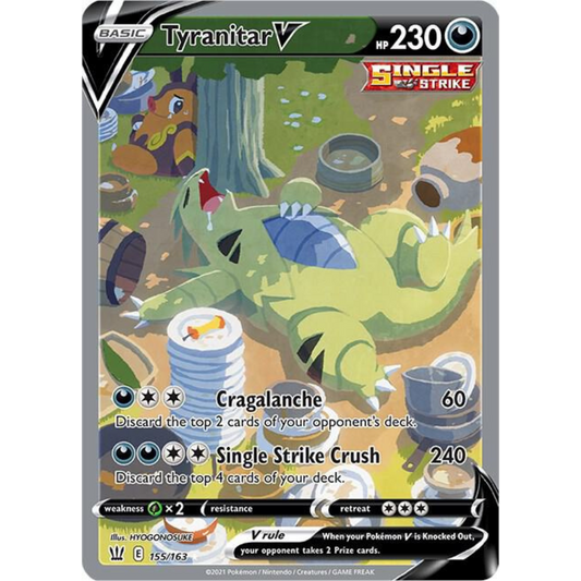 Tyranitar [155/163] SWSH: Battle Styles