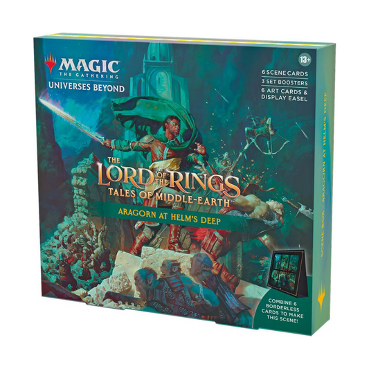 The Lord of the Rings: Tales of Middle-earth Scene Box - Aragorn at Helm's Deep