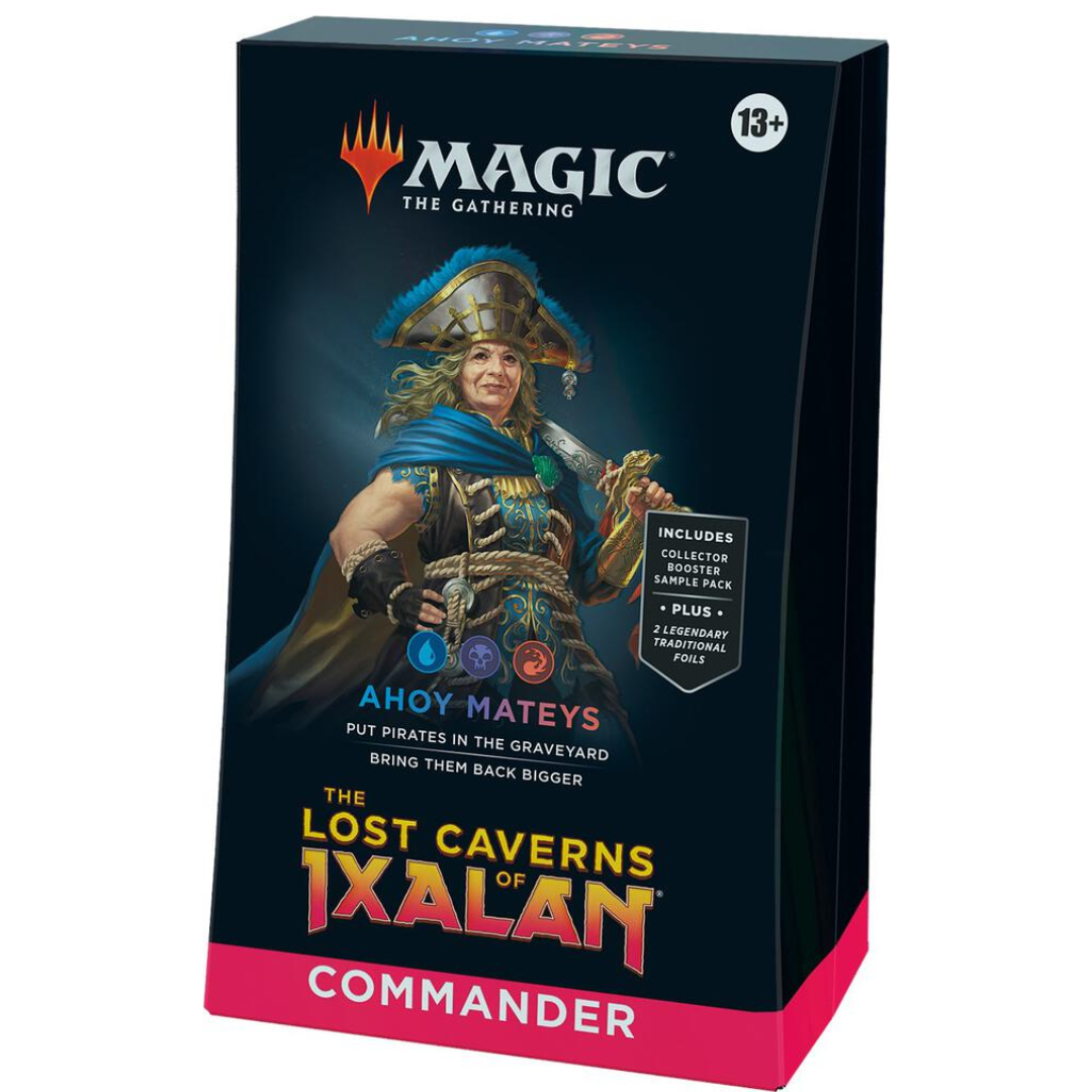 MTG Ahoy Mateys Commander Deck : The Lost Caverns of Ixalan