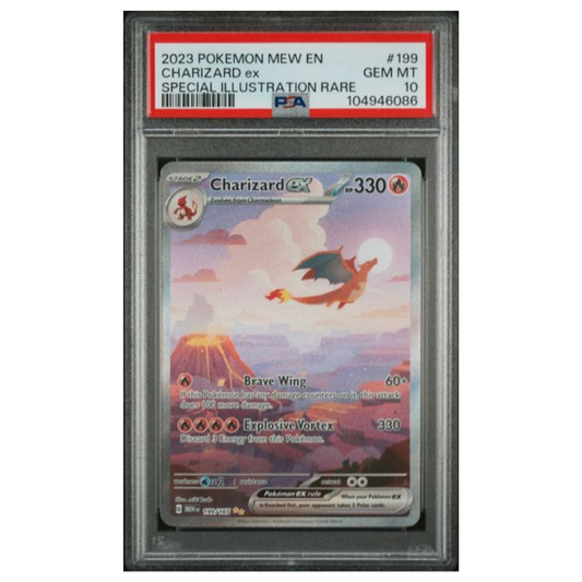 Charizard Ex #199 PSA 10