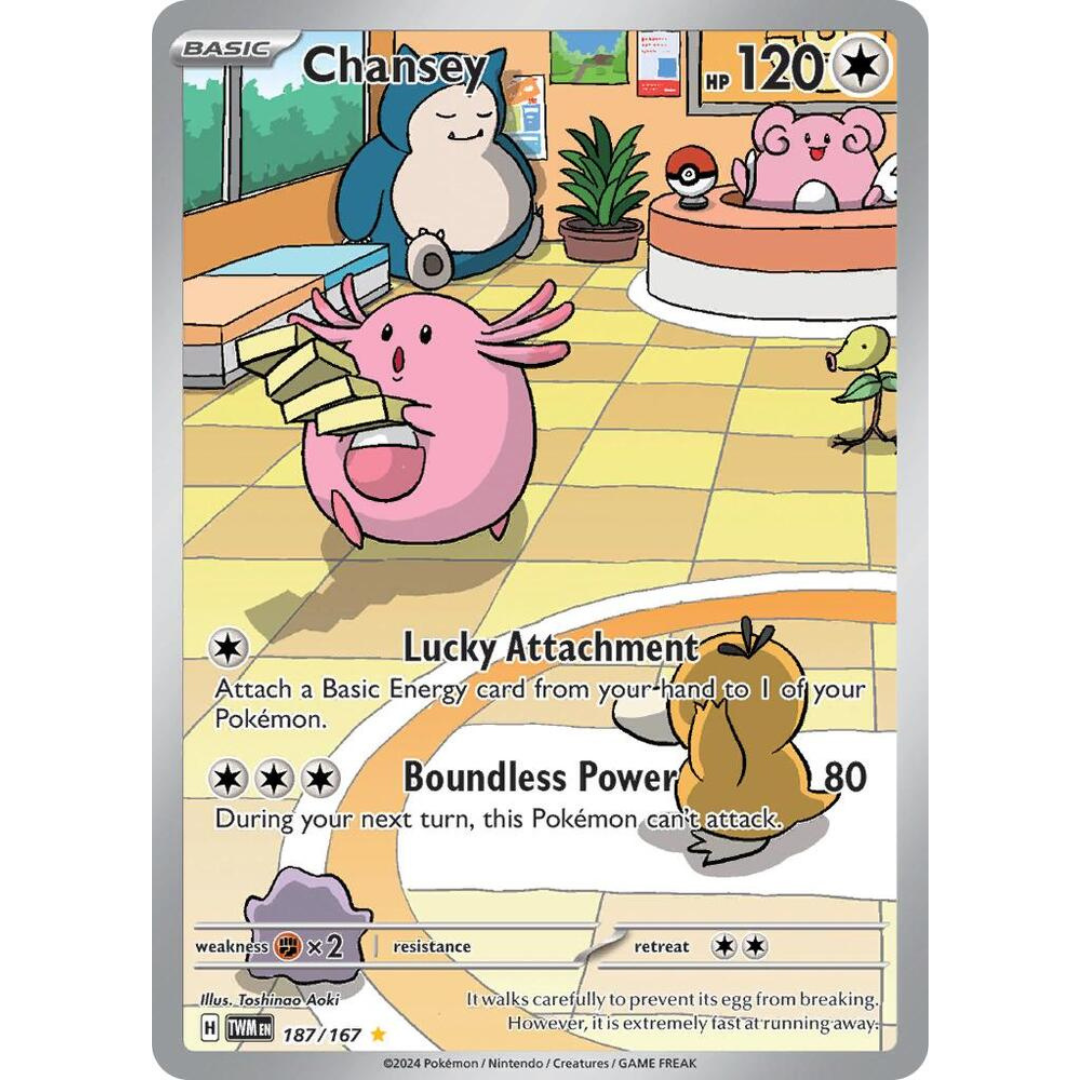 Chansey [187/167] SV: Twilight Masquerade