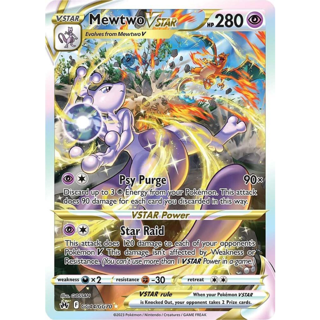 Mewtwo VSTAR [GG44/GG70] (Sword and Shield: Crown Zenith)