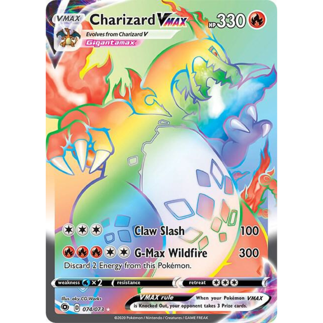 Charizard Vmax 074/073 Secret - Champion's Path