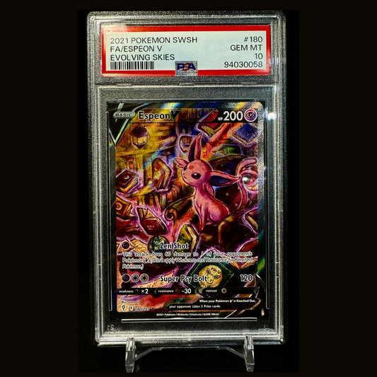 Espeon V Alt #180 PSA 10