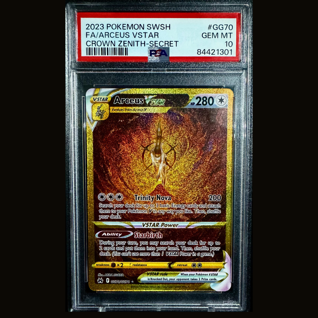 Arceus Vstar #GG70 PSA 10