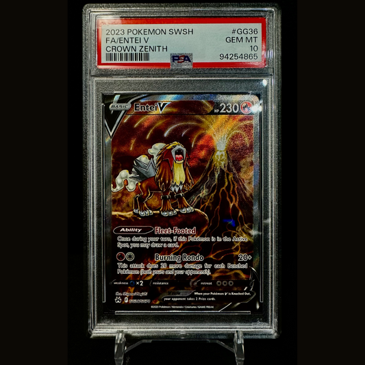 Entei V #GG36 PSA 10